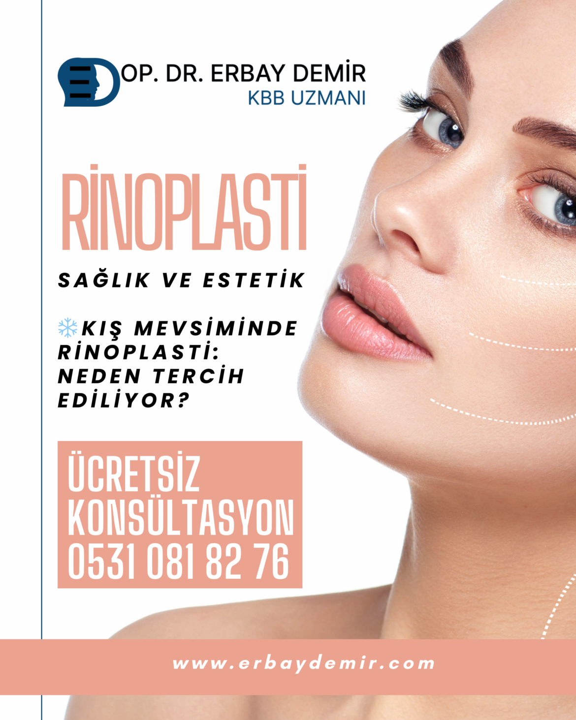 kış mevsiminde rinoplasti